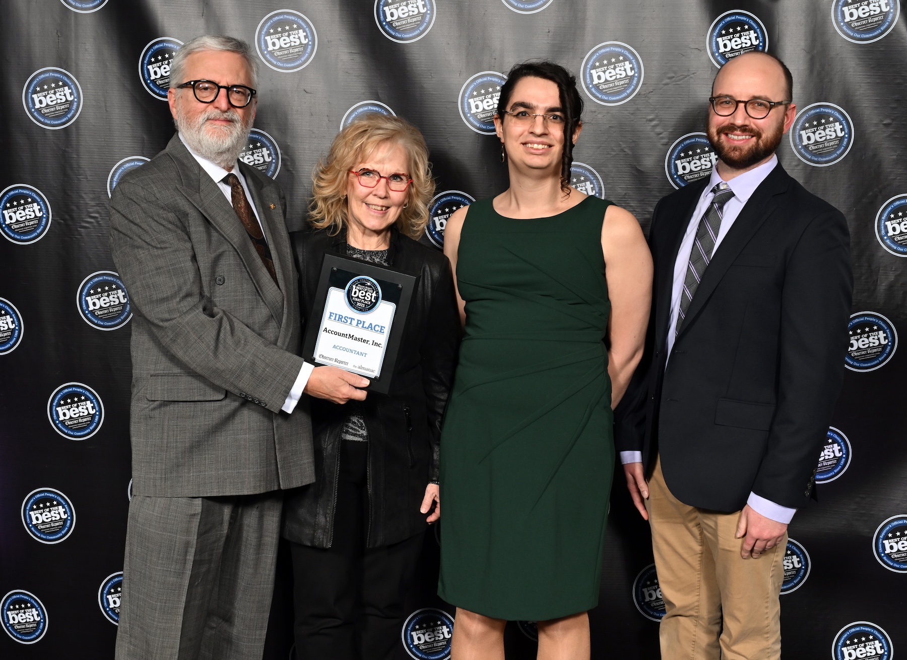 AccountMaster team at 2025 BoB awards